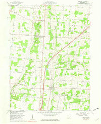 Marengo Ohio Historical topographic map, 1:24000 scale, 7.5 X 7.5 Minute, Year 1961