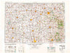 Marion Ohio Historical topographic map, 1:250000 scale, 1 X 2 Degree, Year 1962