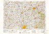 Marion Ohio Historical topographic map, 1:250000 scale, 1 X 2 Degree, Year 1966