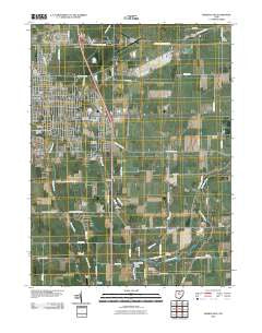 Marion East Ohio Historical topographic map, 1:24000 scale, 7.5 X 7.5 Minute, Year 2010