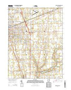 Marion East Ohio Historical topographic map, 1:24000 scale, 7.5 X 7.5 Minute, Year 2013