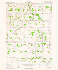 Mark Center Ohio Historical topographic map, 1:24000 scale, 7.5 X 7.5 Minute, Year 1961