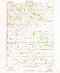 Mark Center Ohio Historical topographic map, 1:24000 scale, 7.5 X 7.5 Minute, Year 1961