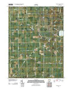 Marseilles Ohio Historical topographic map, 1:24000 scale, 7.5 X 7.5 Minute, Year 2010