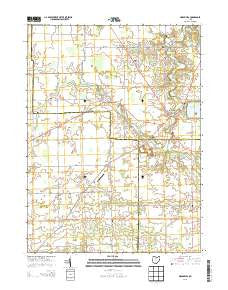Marseilles Ohio Historical topographic map, 1:24000 scale, 7.5 X 7.5 Minute, Year 2013