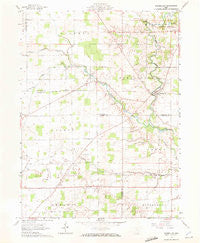 Marseilles Ohio Historical topographic map, 1:24000 scale, 7.5 X 7.5 Minute, Year 1960