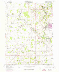Marseilles Ohio Historical topographic map, 1:24000 scale, 7.5 X 7.5 Minute, Year 1960