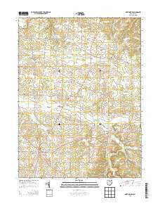 Martinsburg Ohio Historical topographic map, 1:24000 scale, 7.5 X 7.5 Minute, Year 2013