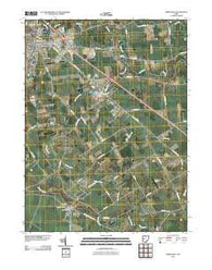 Marysville Ohio Historical topographic map, 1:24000 scale, 7.5 X 7.5 Minute, Year 2010