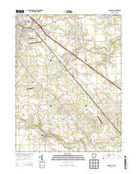 Marysville Ohio Historical topographic map, 1:24000 scale, 7.5 X 7.5 Minute, Year 2013