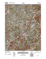 Mason Ohio Historical topographic map, 1:24000 scale, 7.5 X 7.5 Minute, Year 2010