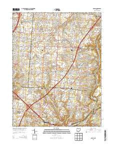 Mason Ohio Historical topographic map, 1:24000 scale, 7.5 X 7.5 Minute, Year 2013