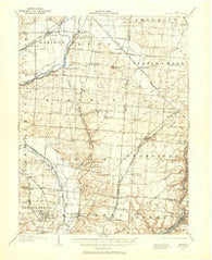Mason Ohio Historical topographic map, 1:62500 scale, 15 X 15 Minute, Year 1904