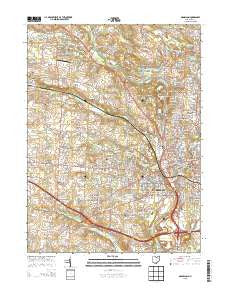 Massillon Ohio Historical topographic map, 1:24000 scale, 7.5 X 7.5 Minute, Year 2013