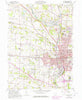 Massillon Ohio Historical topographic map, 1:24000 scale, 7.5 X 7.5 Minute, Year 1961