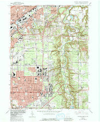 Mayfield Heights Ohio Historical topographic map, 1:24000 scale, 7.5 X 7.5 Minute, Year 1963