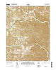 McArthur Ohio Current topographic map, 1:24000 scale, 7.5 X 7.5 Minute, Year 2016