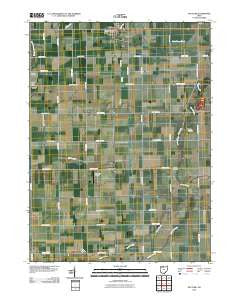 McClure Ohio Historical topographic map, 1:24000 scale, 7.5 X 7.5 Minute, Year 2010