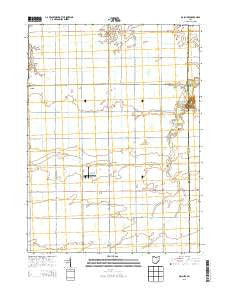McClure Ohio Historical topographic map, 1:24000 scale, 7.5 X 7.5 Minute, Year 2013