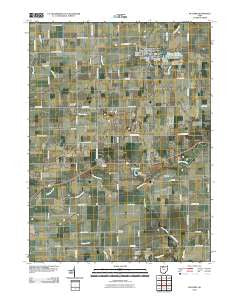 McComb Ohio Historical topographic map, 1:24000 scale, 7.5 X 7.5 Minute, Year 2010