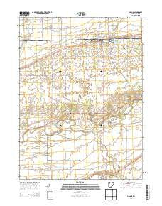 McComb Ohio Historical topographic map, 1:24000 scale, 7.5 X 7.5 Minute, Year 2013