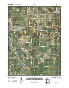 McCutchenville Ohio Historical topographic map, 1:24000 scale, 7.5 X 7.5 Minute, Year 2010