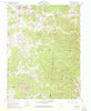 Mc Arthur Ohio Historical topographic map, 1:24000 scale, 7.5 X 7.5 Minute, Year 1961