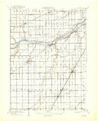 Mc Clure Ohio Historical topographic map, 1:62500 scale, 15 X 15 Minute, Year 1909