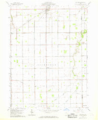 Mc Clure Ohio Historical topographic map, 1:24000 scale, 7.5 X 7.5 Minute, Year 1960