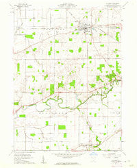 Mc Comb Ohio Historical topographic map, 1:24000 scale, 7.5 X 7.5 Minute, Year 1960