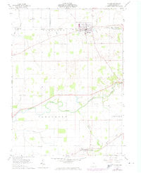 Mc Comb Ohio Historical topographic map, 1:24000 scale, 7.5 X 7.5 Minute, Year 1960