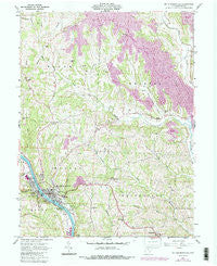 Mc Connelsville Ohio Historical topographic map, 1:24000 scale, 7.5 X 7.5 Minute, Year 1961