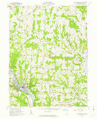 Mc Connelsville Ohio Historical topographic map, 1:24000 scale, 7.5 X 7.5 Minute, Year 1961