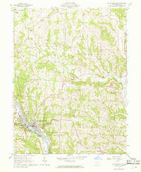 Mc Connelsville Ohio Historical topographic map, 1:24000 scale, 7.5 X 7.5 Minute, Year 1961
