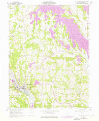 Mc Connelsville Ohio Historical topographic map, 1:24000 scale, 7.5 X 7.5 Minute, Year 1961