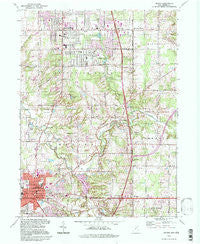 Medina Ohio Historical topographic map, 1:24000 scale, 7.5 X 7.5 Minute, Year 1994