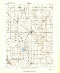 Medina Ohio Historical topographic map, 1:62500 scale, 15 X 15 Minute, Year 1904