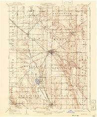 Medina Ohio Historical topographic map, 1:62500 scale, 15 X 15 Minute, Year 1906