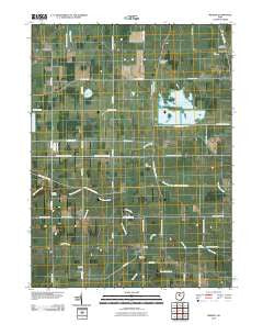 Meeker Ohio Historical topographic map, 1:24000 scale, 7.5 X 7.5 Minute, Year 2010