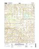 Meeker Ohio Current topographic map, 1:24000 scale, 7.5 X 7.5 Minute, Year 2016