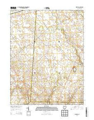 Memphis Ohio Historical topographic map, 1:24000 scale, 7.5 X 7.5 Minute, Year 2013
