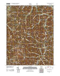 Mercerville Ohio Historical topographic map, 1:24000 scale, 7.5 X 7.5 Minute, Year 2011