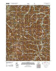 Mercerville Ohio Historical topographic map, 1:24000 scale, 7.5 X 7.5 Minute, Year 2011
