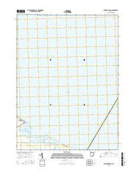 Metzger Marsh Ohio Current topographic map, 1:24000 scale, 7.5 X 7.5 Minute, Year 2016