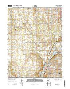 Miamisburg Ohio Historical topographic map, 1:24000 scale, 7.5 X 7.5 Minute, Year 2013