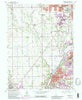 Miamisburg Ohio Historical topographic map, 1:24000 scale, 7.5 X 7.5 Minute, Year 1965