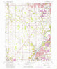 Miamisburg Ohio Historical topographic map, 1:24000 scale, 7.5 X 7.5 Minute, Year 1965