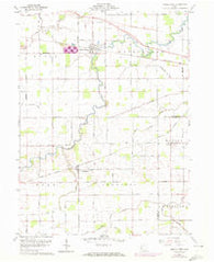 Middle Point Ohio Historical topographic map, 1:24000 scale, 7.5 X 7.5 Minute, Year 1960