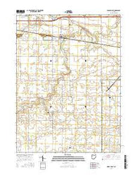 Middle Point Ohio Current topographic map, 1:24000 scale, 7.5 X 7.5 Minute, Year 2016