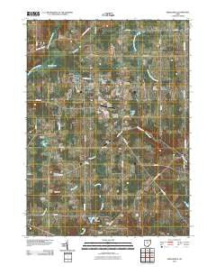 Middlefield Ohio Historical topographic map, 1:24000 scale, 7.5 X 7.5 Minute, Year 2010
